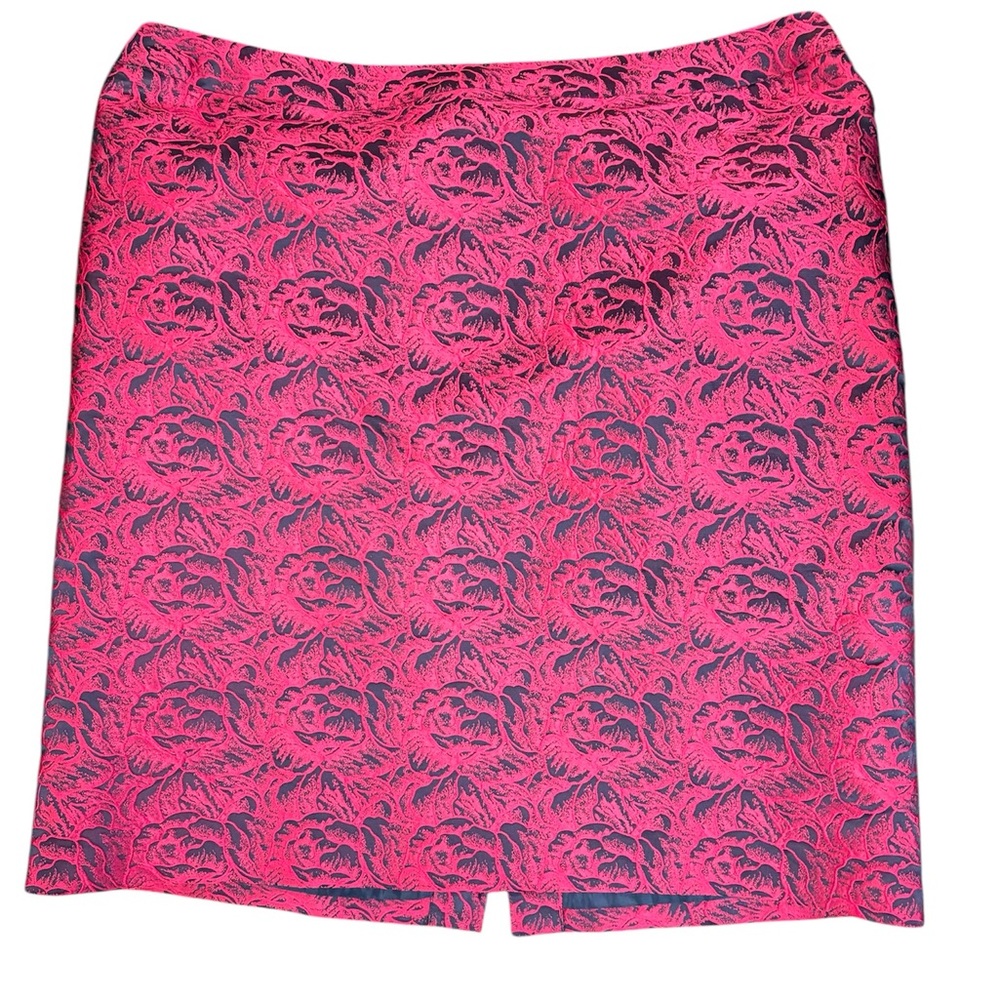 Calvin Klein Red Floral Skirt